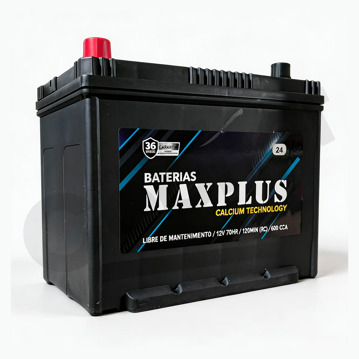 BATERIA MAXPLUS 24 600CCA 70AH - Imagen 2