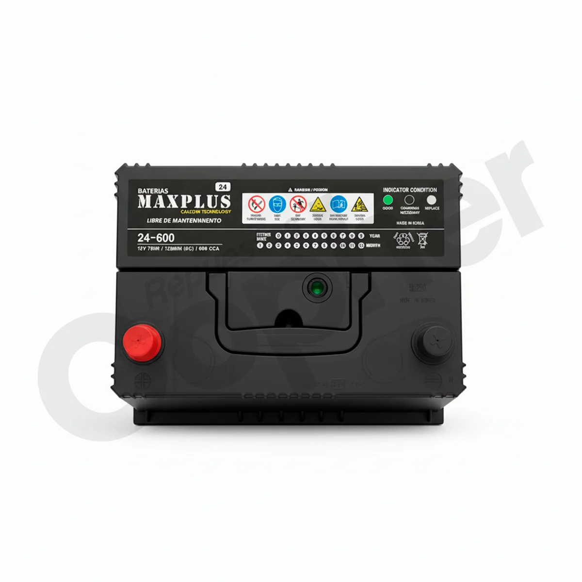 BATERIA MAXPLUS 24 600CCA 70AH - Imagen 3